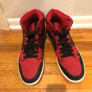 Nike Air Jordan 1 One Red and Black Size 13